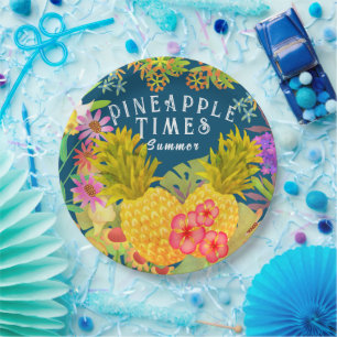 Ananas Pappteller