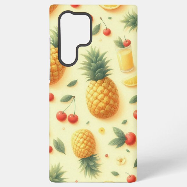 Ananas-Parade Samsung Galaxy Hülle (Rückseite)