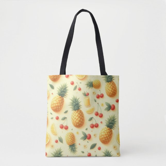 Ananas-Parade Tasche (Vorderseite)