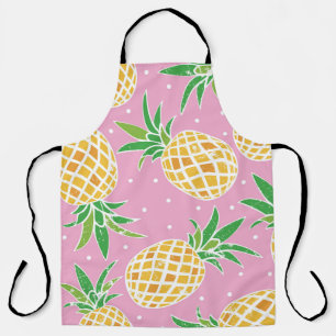 Ananas-Paradies: tropisches Muster Schürze