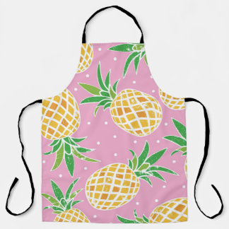 Ananas-Paradies: tropisches Muster Schürze