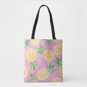 Ananas-Paradies: tropisches Muster Tasche