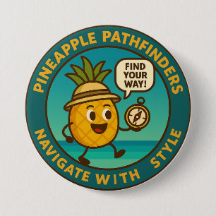 Ananas-Pfadfinde navigieren mit Stil Button