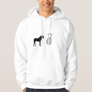 Ananas-PferdeShirt Hoodie