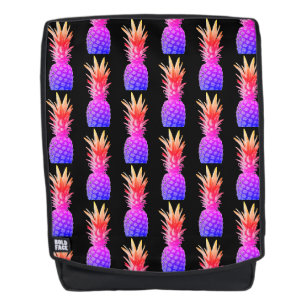 Ananas Piñas Ombré Orange Pink & Lila Rucksack