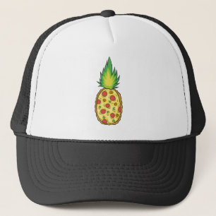 Ananas-Pizza-Parodie Truckerkappe