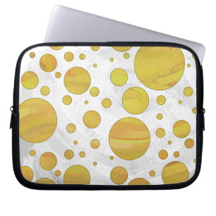 Ananas Polka Dot Pattern Laptopschutzhülle