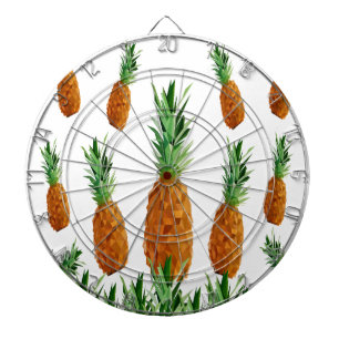 Ananas-Polygonmuster Dartscheibe