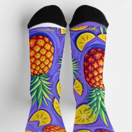 Ananas-Pop - Ananas-Reich Socken