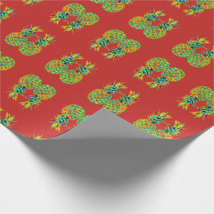 Ananas Pop Art  Geschenkpapier