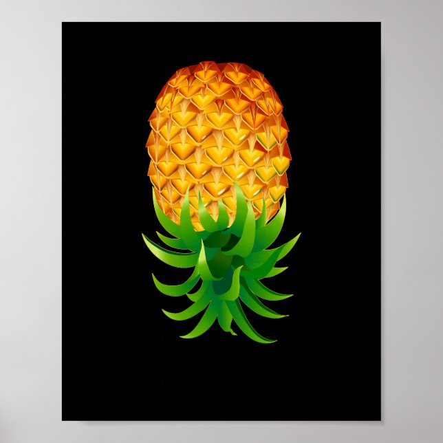 Ananas Poster (Vorne)