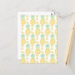 Ananas Postkarte