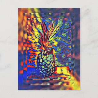 Ananas Postkarte