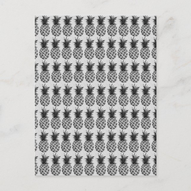 Ananas Postkarte (Vorderseite)