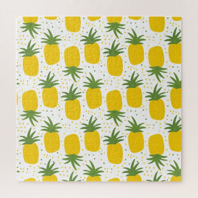 Ananas-Punkte: Sommerfruchtdesign (Vertikal)