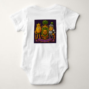 Ananas-Reich Baby Strampler