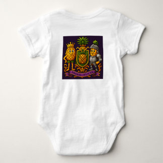 Ananas-Reich Baby Strampler