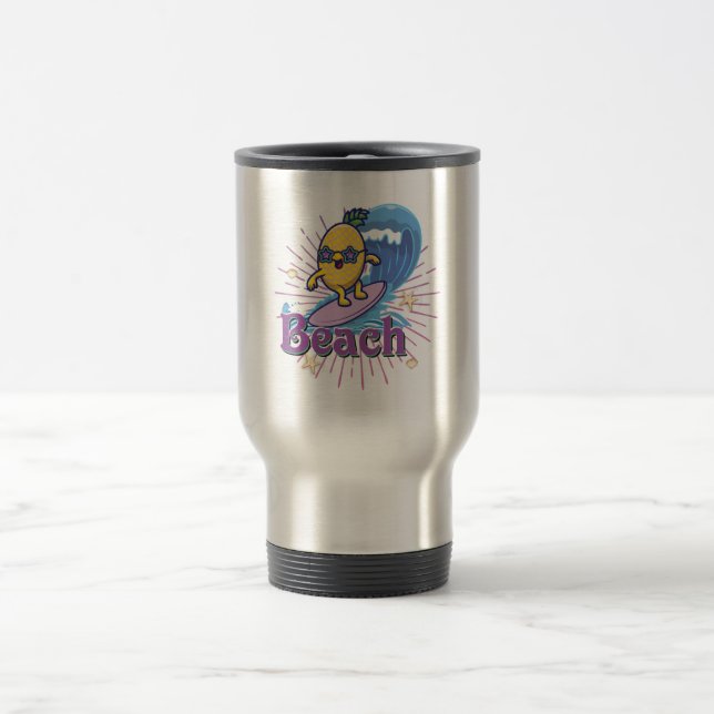 Ananas Reisebecher (Mittel)