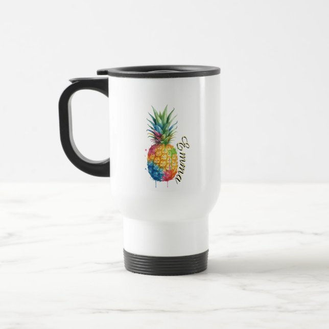 Ananas Reisebecher (Links)