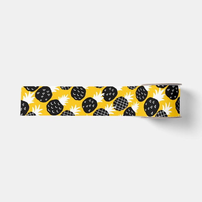 Ananas Ripsband (Vorderseite)