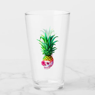 Ananas-Schädel Glas