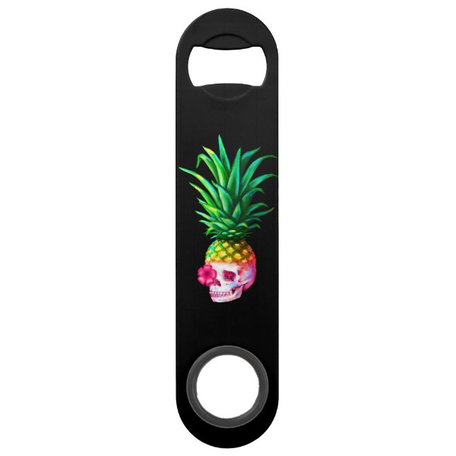 Ananas-Schädel Speed Flaschenöffner (Vorderseite)