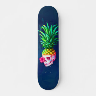 Ananas-Schädelplatte Skateboard