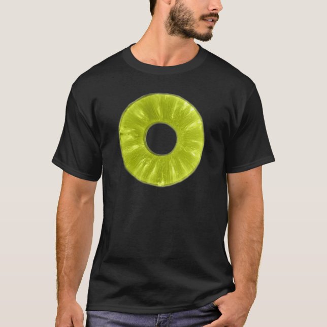 Ananas-Scheibe T-Shirt (Vorderseite)