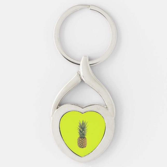 Ananas Schlüsselanhänger (Vorderseite)
