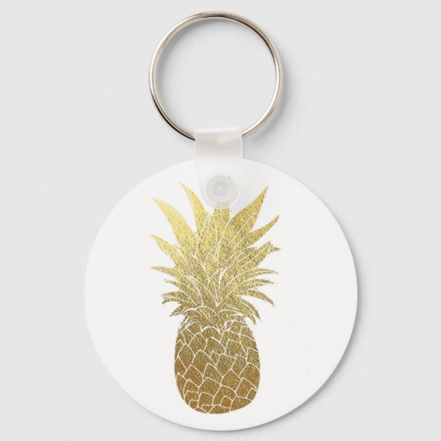Ananas-Schlüsselanhänger Schlüsselanhänger (Vorderseite)