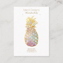 Ananas-Schmuckkarte Visitenkarte