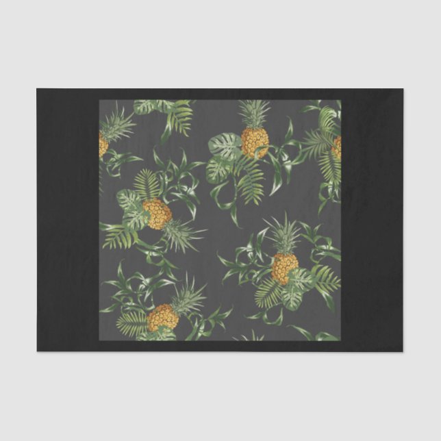 Ananas Seidenpapier (Vorderseite)