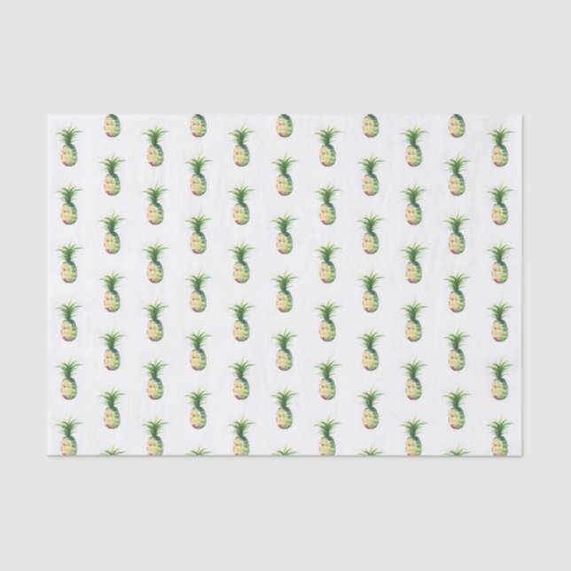 Ananas Seidenpapier (Vorderseite)