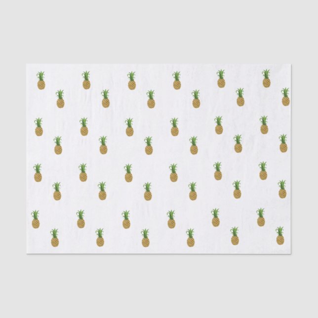 Ananas-Seidenpapier Seidenpapier (Vorderseite)