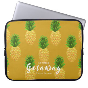 Ananas Senf Laptopschutzhülle