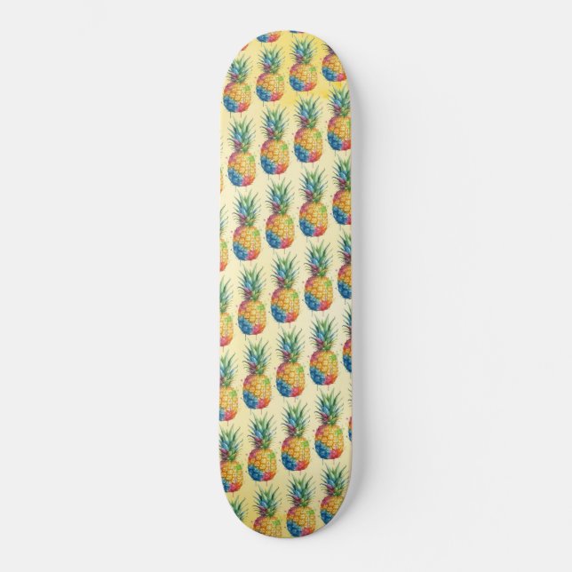 Ananas Skateboard (Vorderseite)