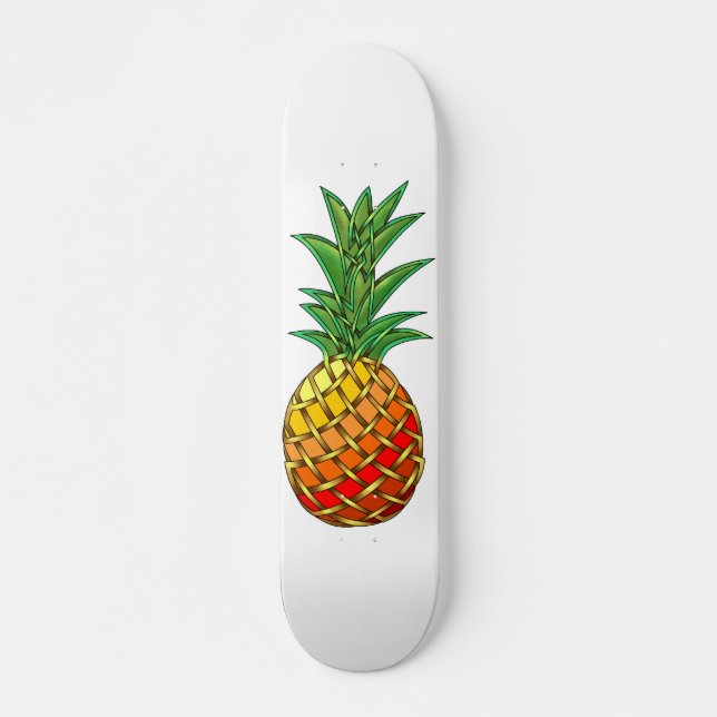 Ananas Skateboard (Vorne)