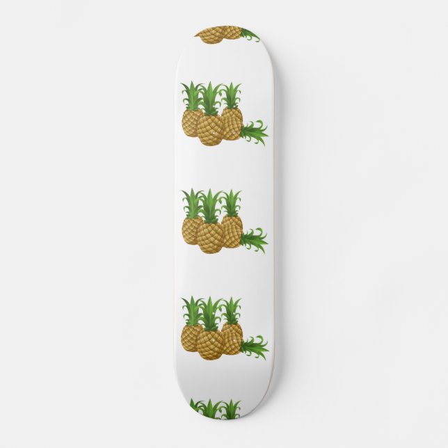 Ananas Skateboard (Vorderseite)