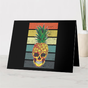 Ananas Skull Aloha Strände Hawaiian Hawaii Skel Karte