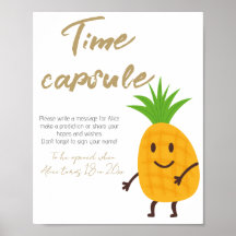 Ananas Sommer Tropische Aloha Time Kapsel