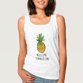 Ananas-Sommerhalle T-Shirt