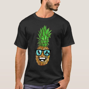Ananas-Sonnenbrille Aloha Strände Hawaii Hawaii T-Shirt