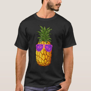 Ananas Sonnenbrille Aloha Strände Hawaii Hawaiiane T-Shirt