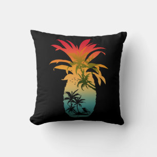 ANANAS SONNENUNTERGANG KISSEN