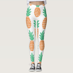 Ananas-Spiel: Fun Pattern Delight. Leggings
