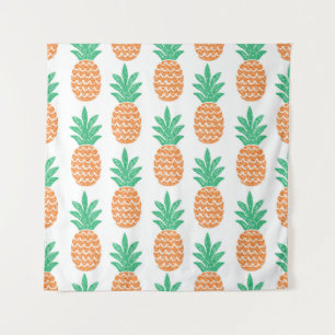 Ananas-Spiel: Fun Pattern Delight. Wandteppich