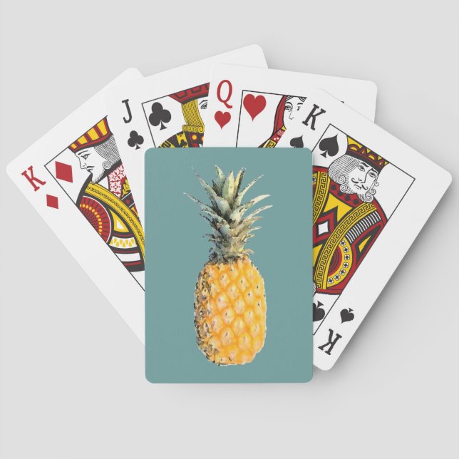 Ananas Spielkarten (Rückseite)