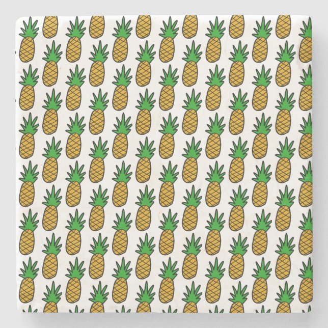 Ananas Steinuntersetzer (Vorderseite)