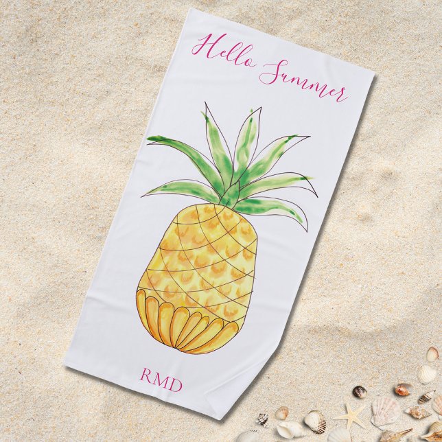 Ananas Strandtuch (Von Creator hochgeladen)