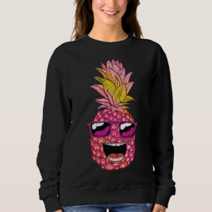 Ananas Summer Hawaiian Party Funny Fruit Lover Sweatshirt